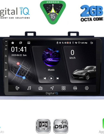 DIGITAL IQ RSF 4668_CPA (9inc) MULTIMEDIA TABLET for SUBARU LEGACY - OUTBACK mod. 2014-2019