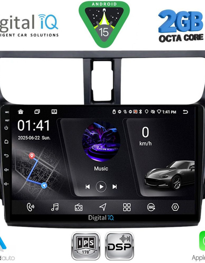 DIGITAL IQ RSF 4674_CPA (9inc) MULTIMEDIA TABLET for SUZUKI CELERIO mod. 2015-2021