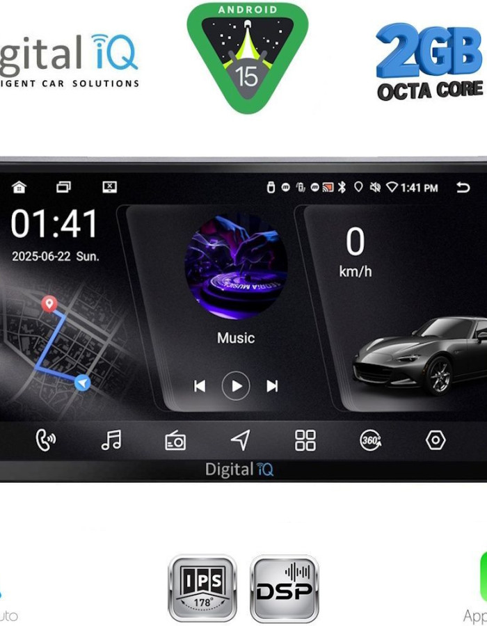 DIGITAL IQ RSF 4695_CPA (9inc) MULTIMEDIA TABLET for SUZUKI VITARA mod. 2000-2005