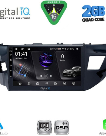 DIGITAL IQ RSF 4714MD_CPA (10inc) MULTIMEDIA TABLET for TOYOTA COROLLA mod. 2013-2016