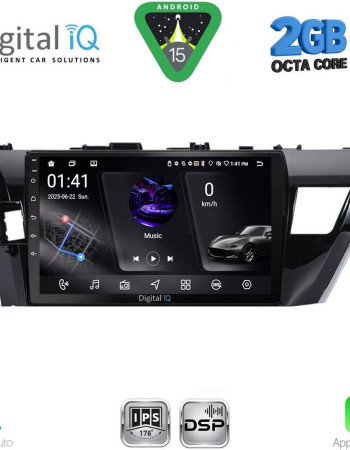 DIGITAL IQ RSF 4714SM_CPA (10inc) MULTIMEDIA TABLET for TOYOTA COROLLA mod. 2013-2016