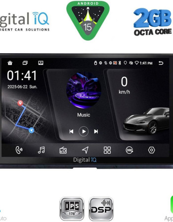 DIGITAL IQ RSF 4716_CPA (10inc) MULTIMEDIA TABLET for TOYOTA COROLLA mod. 2019-2026
