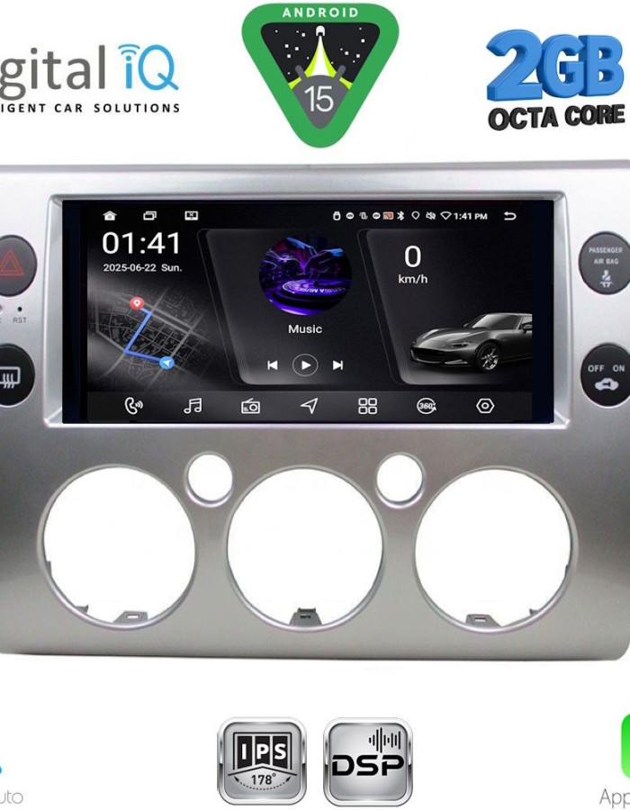 DIGITAL IQ RSF 4717_CPA (9inc) MULTIMEDIA TABLET for TOYOTA FJ CRUISER mod. 2007-2013