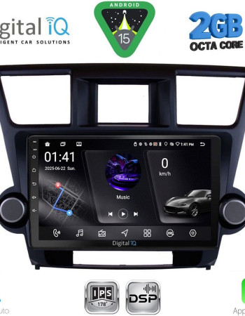 DIGITAL IQ RSF 4719_CPA (10inc) MULTIMEDIA TABLET for TOYOTA HIGHLANDER mod. 2008-2015