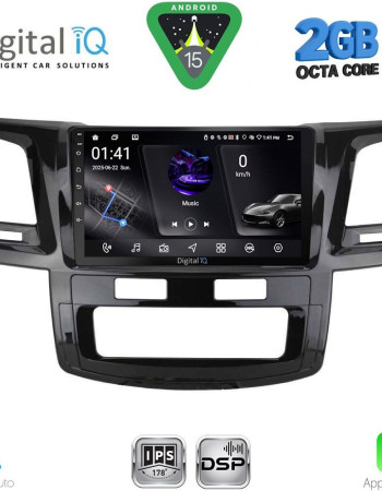 DIGITAL IQ RSF 4720_CPA (9inc) MULTIMEDIA TABLET for TOYOTA HILUX mod. 2005-2016