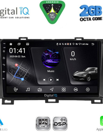 DIGITAL IQ RSF 4726BL_CPA (9inc) MULTIMEDIA TABLET for TOYOTA PRIUS mod. 2009-2015 (BLACK)