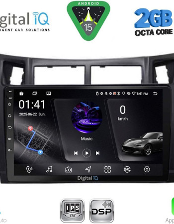 DIGITAL IQ RSF 4736BL_CPA (9inc) MULTIMEDIA TABLET for TOYOTA YARIS mod. 2006-2011 (BLACK)