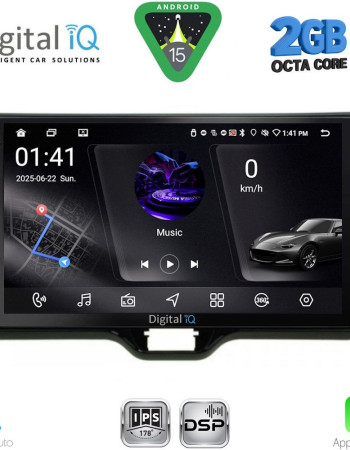 DIGITAL IQ RSF 4738_CPA (10inc) MULTIMEDIA TABLET for TOYOTA YARIS mod. 2020-2026 - MAZDA 2 mod. 2023-2026