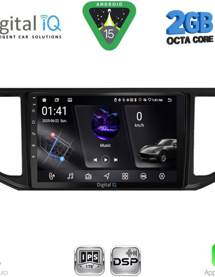 DIGITAL IQ RSF 4753_CPA (10inc) MULTIMEDIA TABLET for VW CRAFTER mod. 2017-2026