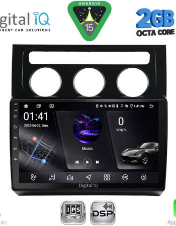 DIGITAL IQ RSF 4767_CPA CLIMA (10inc) MULTIMEDIA TABLET for VW TOURAN mod. 2003-2010