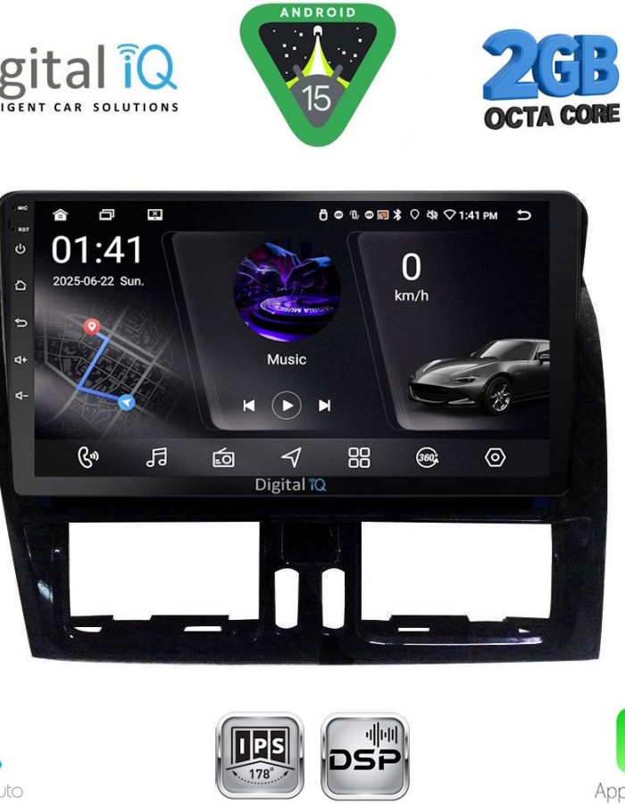 DIGITAL IQ RSF 4787_CPA (9inc) MULTIMEDIA TABLET for VOLVO XC60 mod. 2009-2017