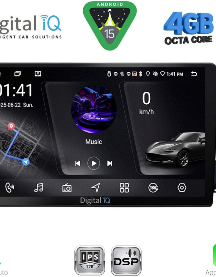 DIGITAL IQ RSG 6015_CPA (10inc) MULTIMEDIA TABLET for AUDI Q5 mod. 2010-2018