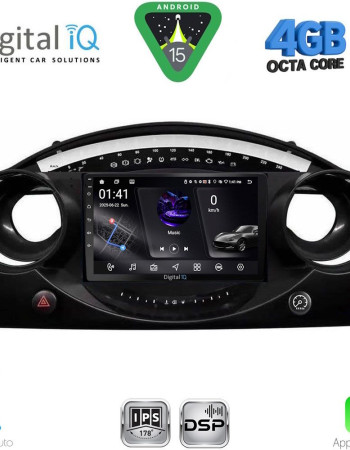 DIGITAL IQ RSG 6063_CPA (9inc) MULTIMEDIA TABLET for MINI COOPER (R50-R52-R53) mod. 2000-2006
