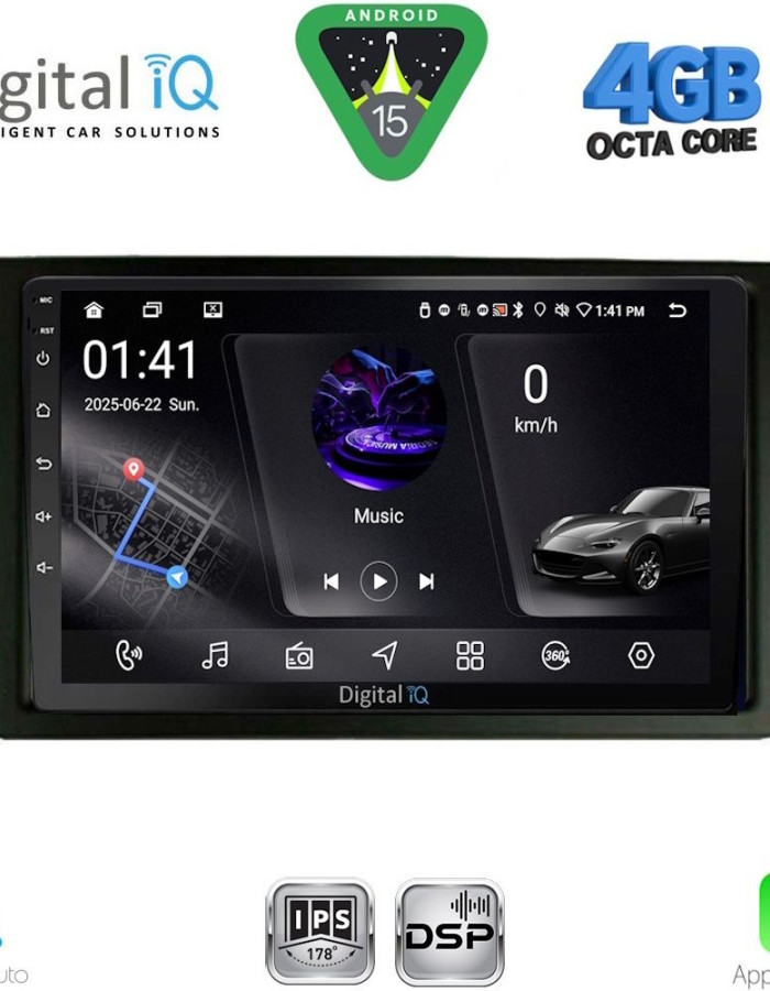 DIGITAL IQ RSG 6069_CPA (10inc) MULTIMEDIA TABLET for GMC ALL mod. 2004-2012
