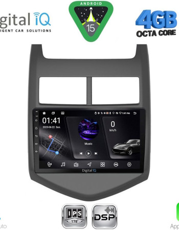 DIGITAL IQ RSG 6074_CPA (9inc) MULTIMEDIA TABLET for CHEVROLET AVEO mod. 2011-2014