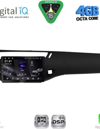 DIGITAL IQ RSG 6092BL_CPA (9inc) MULTIMEDIA TABLET for CITROEN C3 - DS3 mod. 2009-2016 (BLACK)