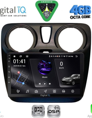 DIGITAL IQ RSG 6112_CPA (9inc) MULTIMEDIA TABLET for DACIA DOKKER mod. 2012-2022