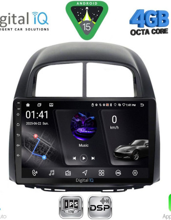 DIGITAL IQ RSG 6124_CPA (10inc) MULTIMEDIA TABLET for DAIHATSU SIRION mod. 2006-2012