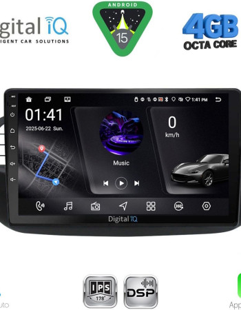 DIGITAL IQ RSG 6130BL_CPA (9inc) MULTIMEDIA TABLET for FIAT 500 mod. 2007-2015 (BLACK)
