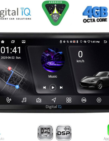DIGITAL IQ RSG 6136_CPA (9inc) MULTIMEDIA TABLET for FIAT BRAVO mod. 2007-2019
