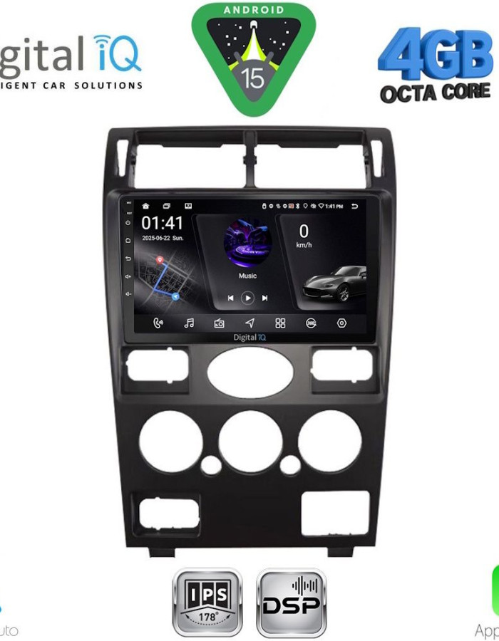 DIGITAL IQ RSG 6161B_CPA (9inc) MULTIMEDIA TABLET for FORD MONDEO mod. 2003-2006