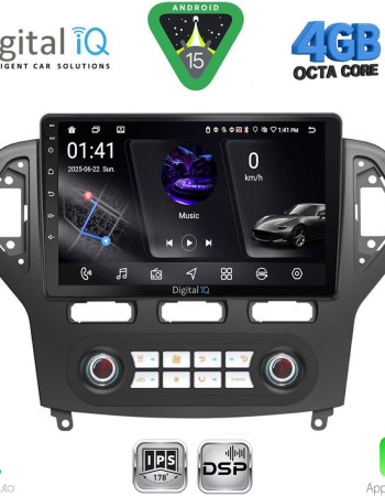 DIGITAL IQ RSG 6162_CPA CLIMA (10inc) MULTIMEDIA TABLET for FORD MONDEO mod. 2007-2011