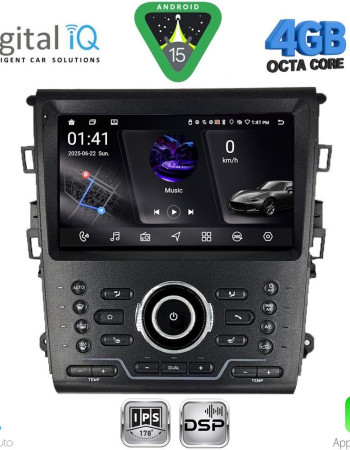DIGITAL IQ RSG 6164_CPA CLIMA (9inc) MULTIMEDIA TABLET for FORD MONDEO mod. 2014-2023