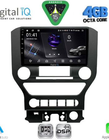 DIGITAL IQ RSG 6166_CPA 4BUT (9inc) MULTIMEDIA TABLET for FORD MUSTANG mod. 2015-2020