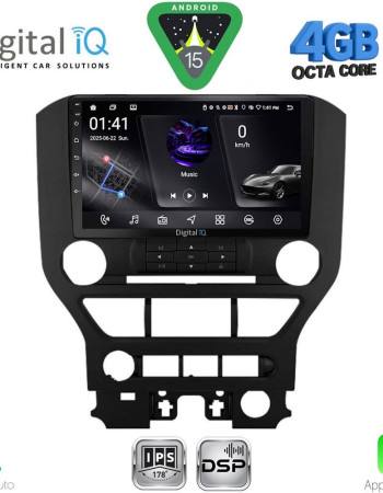 DIGITAL IQ RSG 6166_CPA 3BUT (9inc) MULTIMEDIA TABLET for FORD MUSTANG mod. 2015-2020