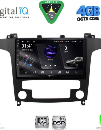 DIGITAL IQ RSG 6175_CPA CLIMA (9inc) MULTIMEDIA TABLET for FORD SMAX mod. 2006-2014