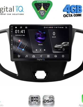 DIGITAL IQ RSG 6179_CPA  (9inc) MULTIMEDIA TABLET for FORD TRANSIT mod. 2014-2020