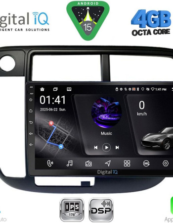 DIGITAL IQ RSG 6186_CPA CLIMA (9inc) MULTIMEDIA TABLET for HONDA CIVIC mod. 1995-2001