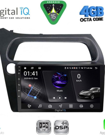 DIGITAL IQ RSG 6189_CPA (9inc) MULTIMEDIA TABLET for HONDA CIVIC 3D-5D mod. 2006-2012