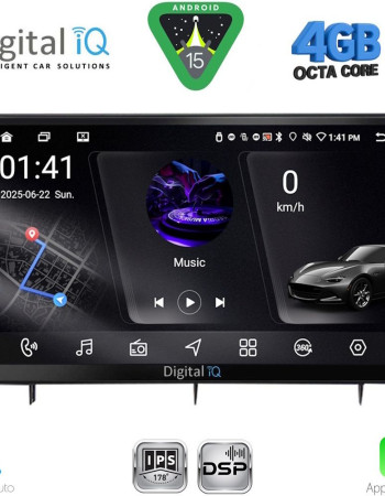 DIGITAL IQ RSG 6192_CPA (10inc) MULTIMEDIA TABLET for HONDA CIVIC mod. 2022-2026