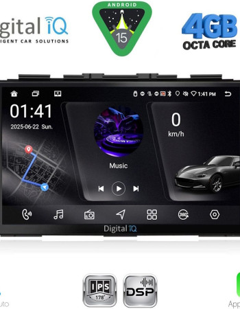 DIGITAL IQ RSG 6197_CPA (9inc) MULTIMEDIA TABLET for HONDA CRV mod. 2006-2012