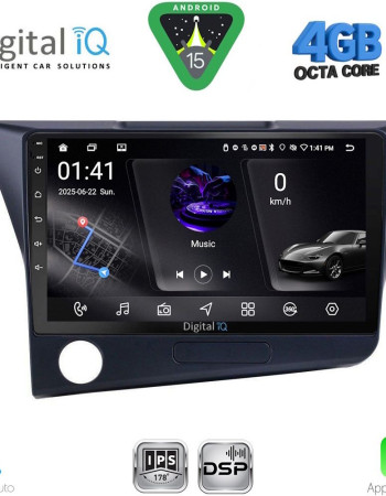 DIGITAL IQ RSG 6203_CPA (9inc) MULTIMEDIA TABLET for HONDA CRZ mod. 2010-2016
