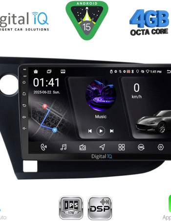 DIGITAL IQ RSG 6205_CPA (9inc) MULTIMEDIA TABLET for HONDA INSIGHT mod. 2009-2014