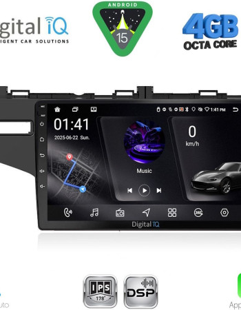 DIGITAL IQ RSG 6212_CPA (10inc) MULTIMEDIA TABLET for HONDA JAZZ mod. 2013-2019
