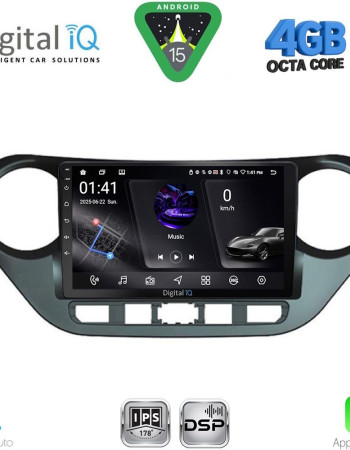 DIGITAL IQ RSG 6224_CPA (9inc) MULTIMEDIA TABLET for HYUNDAI i10 mod. 2014-2020
