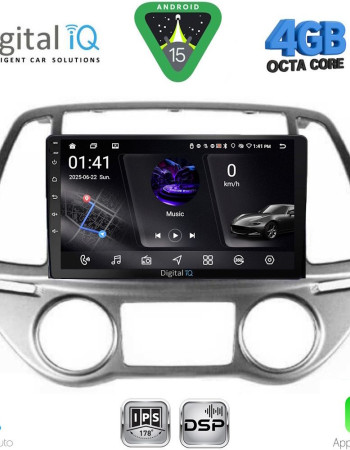 DIGITAL IQ RSG 6227_CPA CLIMA (9inc) MULTIMEDIA TABLET for HYUNDAI i20 mod. 2008-2012
