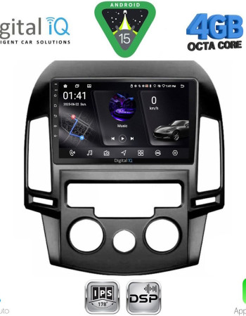 DIGITAL IQ RSG 6231_CPA A/C (9inc) MULTIMEDIA TABLET for HYUNDAI i30 mod. 2007-2012
