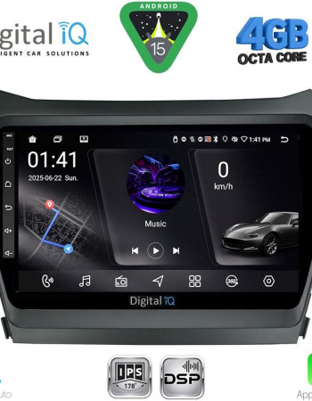 DIGITAL IQ RSG 6238_CPA (9inc) MULTIMEDIA TABLET for HYUNDAI IX45 - SANTA FE mod. 2013-2017
