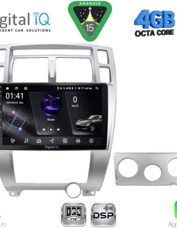 DIGITAL IQ RSG 6241SL_CPA (10inc) MULTIMEDIA TABLET for HYUNDAI TUCSON mod. 2004-2010 (SILVER)