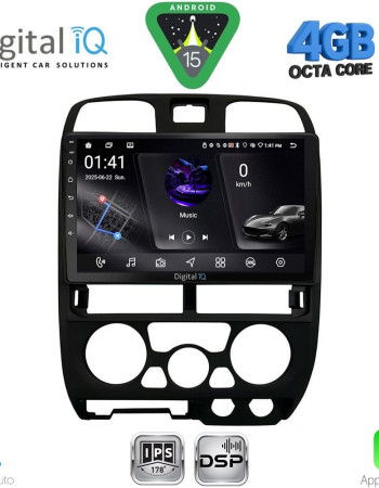 DIGITAL IQ RSG 6253BL_CPA (9inc) MULTIMEDIA TABLET for ISUZU D-MAX mod. 2002-2008 (BLACK)