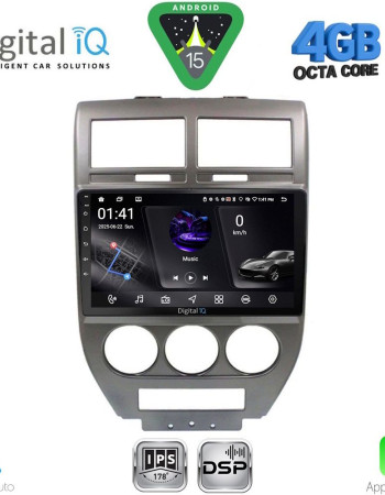 DIGITAL IQ RSG 6276_CPA (10inc) MULTIMEDIA TABLET for JEEP COMPASS - PATRIOT mod. 2007-2016