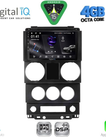 DIGITAL IQ RSG 6292_CPA (9inc) MULTIMEDIA TABLET for JEEP WRANGLER  mod. 2006-2011