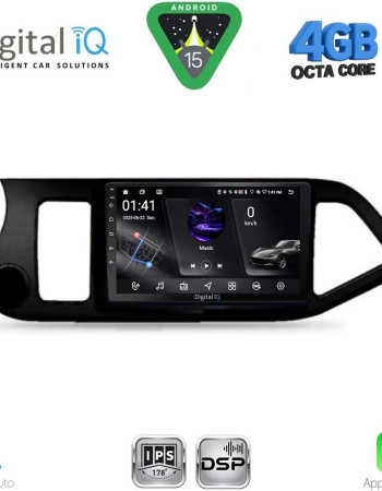 DIGITAL IQ RSG 6308_CPA (9inc) MULTIMEDIA TABLET for KIA PICANTO mod. 2011-2017