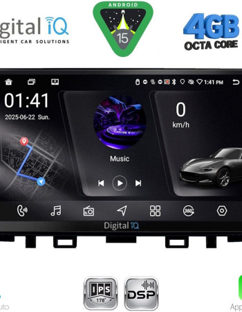 DIGITAL IQ RSG 6316_CPA (9inc) MULTIMEDIA TABLET for KIA RIO mod. 2018-2026 – STONIC mod. 2017-2026