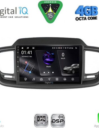 DIGITAL IQ RSG 6319_CPA (10inc) MULTIMEDIA TABLET for KIA SORENTO mod. 2014-2020