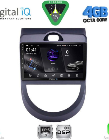 DIGITAL IQ RSG 6320_CPA (9inc) MULTIMEDIA TABLET for KIA SOUL mod. 2008-2013